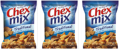 Chex Mix Traditional 4.5oz 3-Pack — three single packs