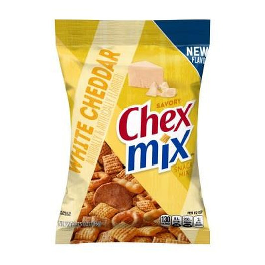 Chex Mix White Cheddar 4.5oz bag — full pack