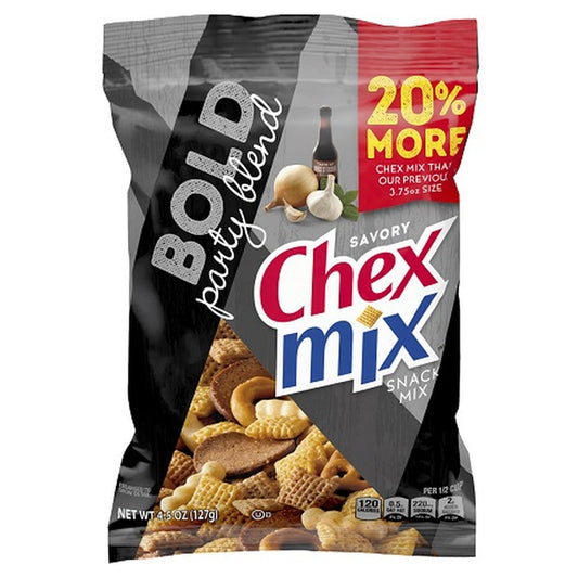 Chex Mix Bold Party Blend Snack Mix 4.5oz bag — full pack