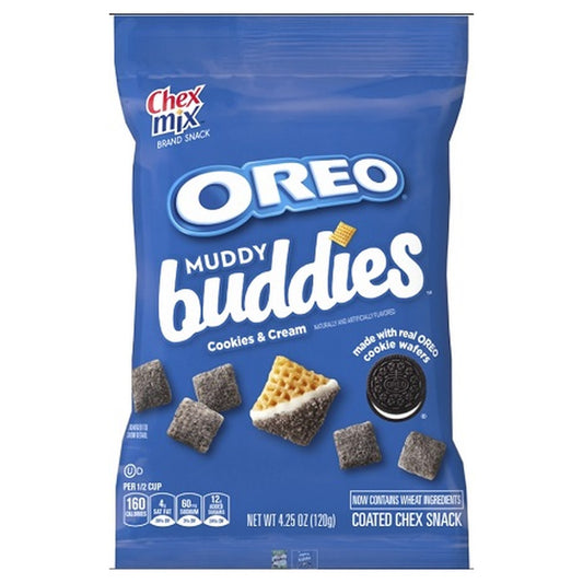 Chex Mix Muddy Buddies Oreo 4.5oz bag — full pack
