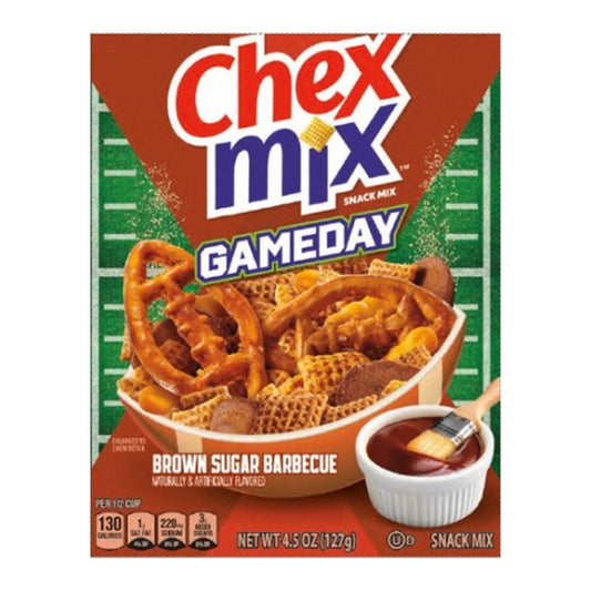 Chex Mix Gameday Brown Sugar BBQ Snack Mix 4.5oz bag — full pack