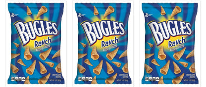 Bugles Ranch 3oz 3-Pack — three single packs