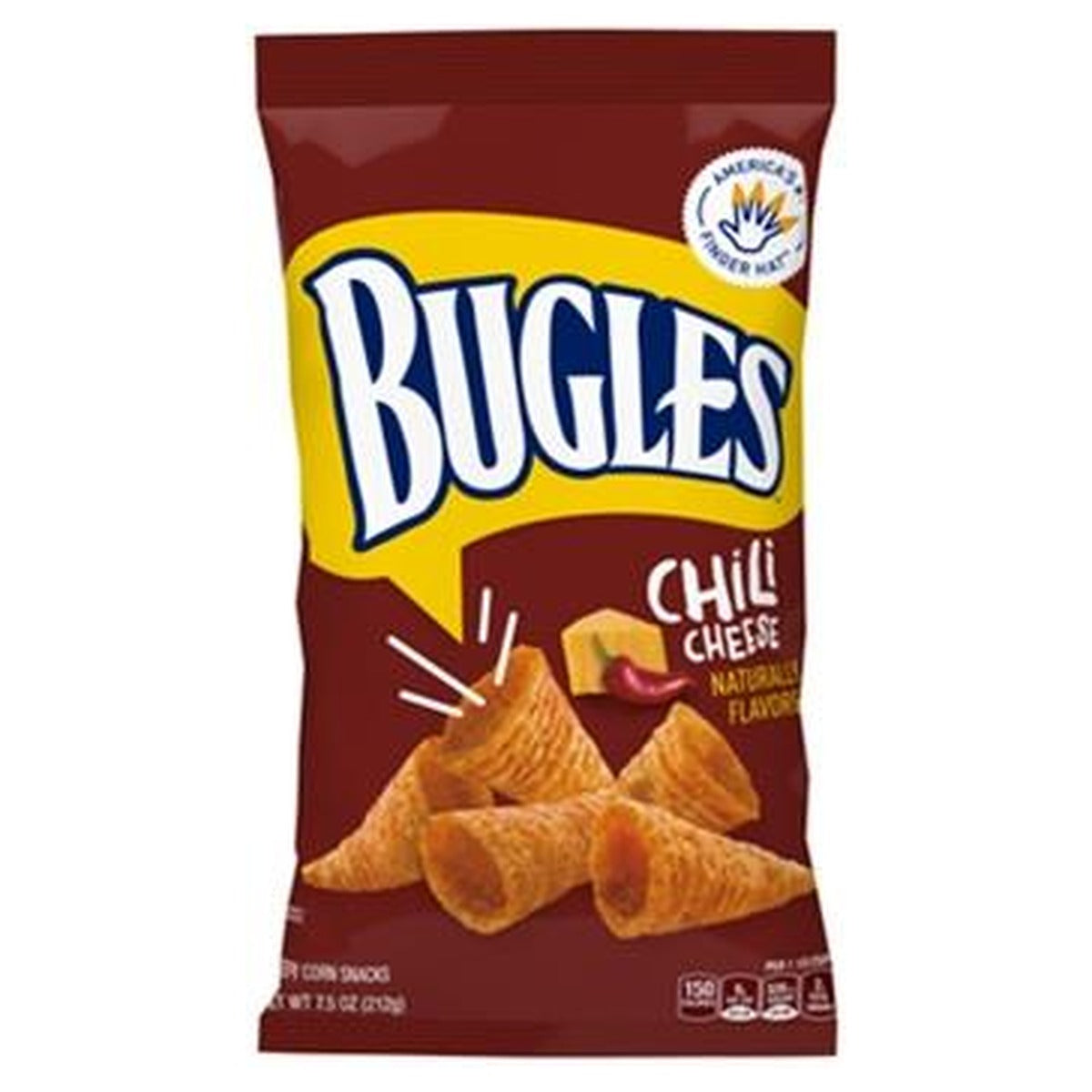 Bugles Chili Cheese 3oz bag — full pack
