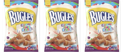 Bugles Cinnamon Toast Crunch 3oz 3-Pack — three single packs