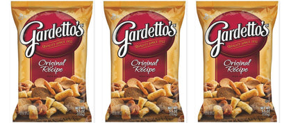 Gardetto's Original Recipe Snack Mix 5.5oz 3-Pack — three single bags
