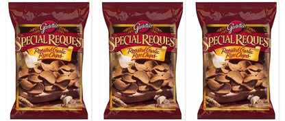 Gardetto's Roasted Garlic Rye Chips 4.75oz 3-Pack — three single bags