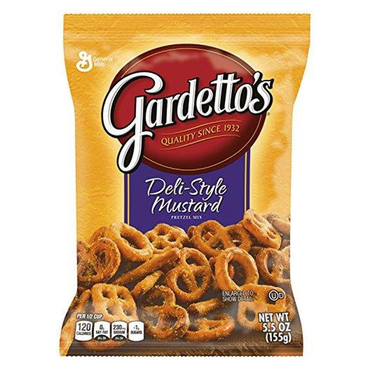 Gardetto's Deli Style Mustard Snack Mix 5.5oz — full package