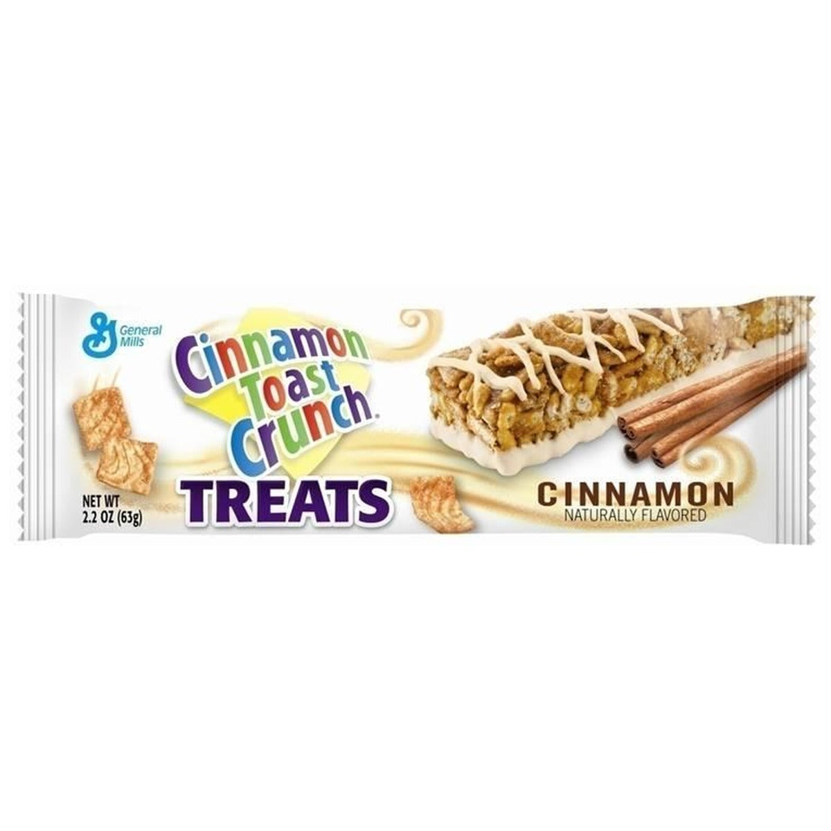Cinnamon Toast Crunch Treats Bar 2.2oz 12ct pack — full package