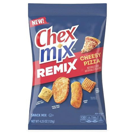 Chex Mix Remix Cheesy Pizza 4.25oz bag — full pack