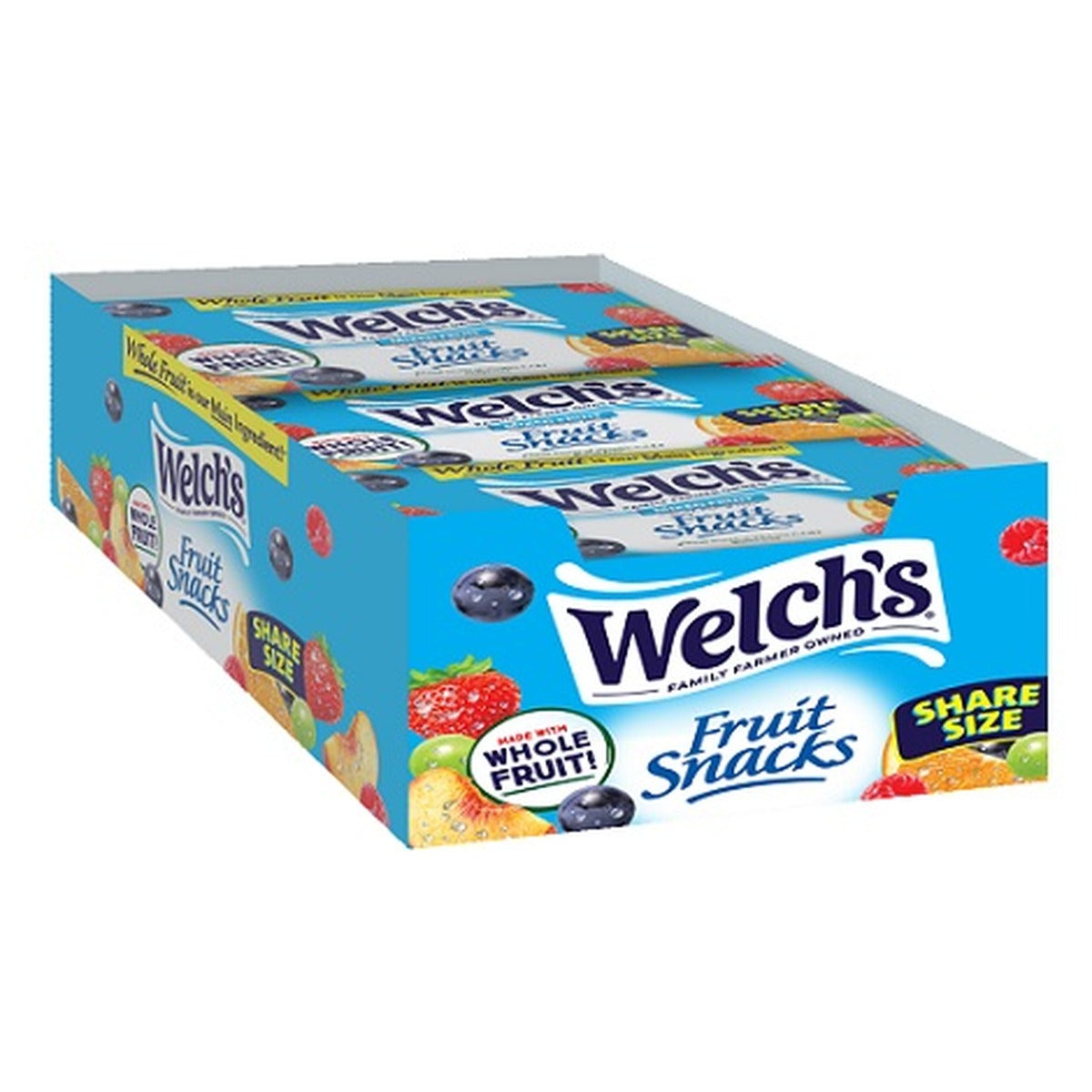 Welch's Mixed Fruit Fruit Snacks Share Size — full package