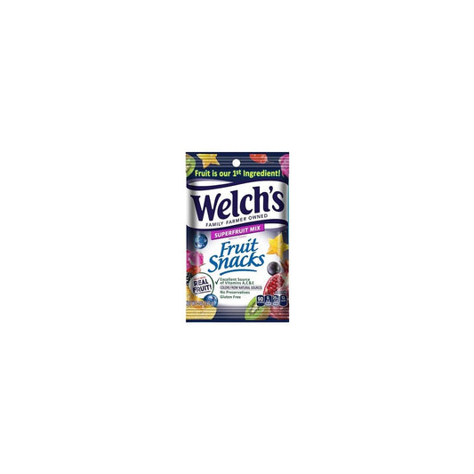 Welch's Fruit Snacks Superfruit Mix 5oz pack — full package