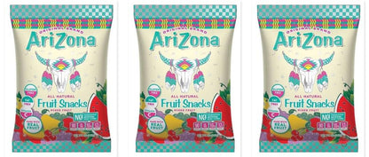 Arizona Fruit Snacks Half & Half 5oz 3-Pack — three single bags