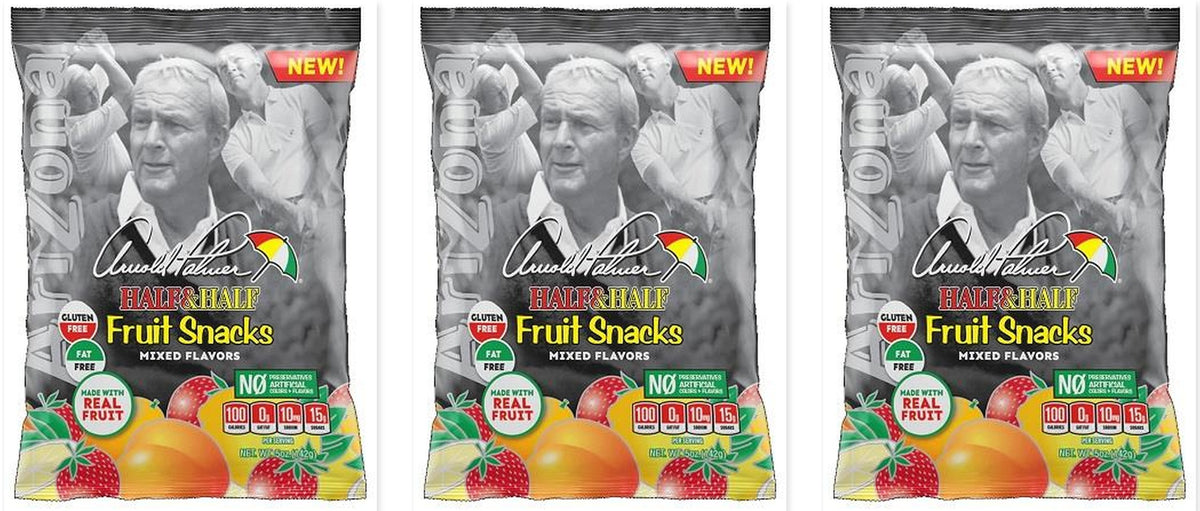 Arizona Fruit Snacks Half & Half 5oz 3-Pack — three single bags
