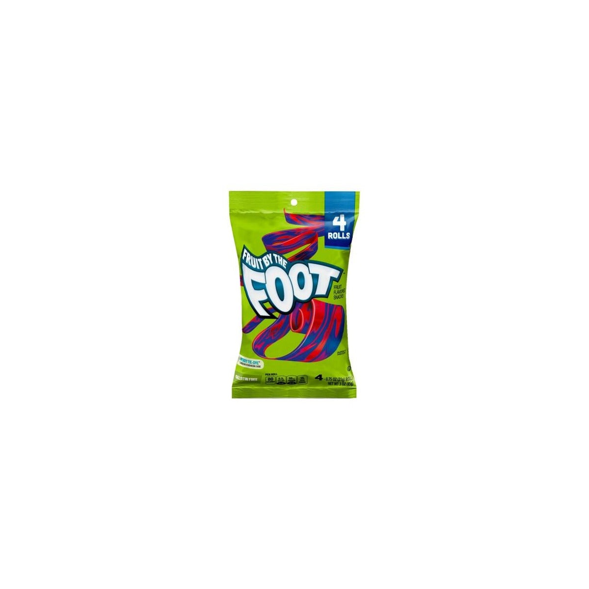 Fruit by the Foot Berry Tie-Dye 3oz pack — full package