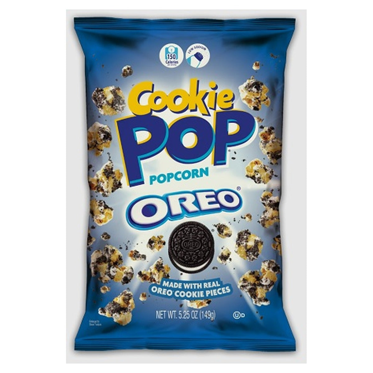Cookie Pop Oreo Popcorn 5.25oz pack — full package