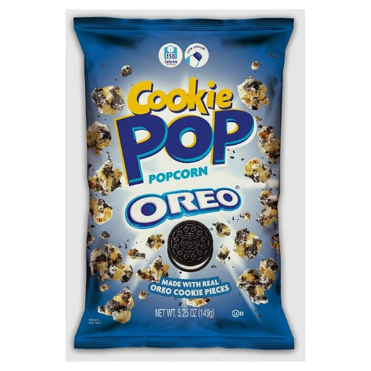 Cookie Pop Oreo Popcorn 5.25oz pack — full package