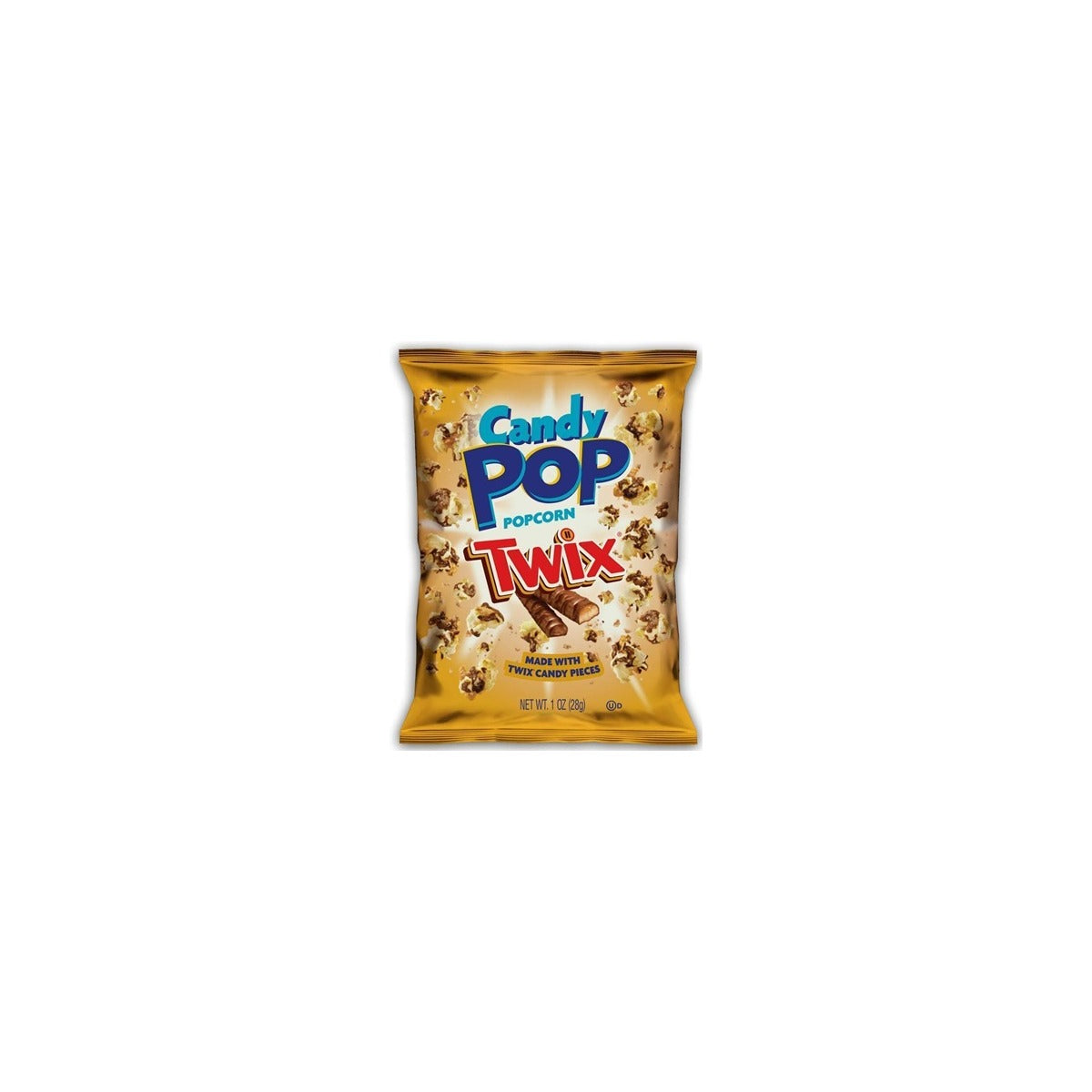 Candy Pop Twix Popcorn 1oz pack — full package