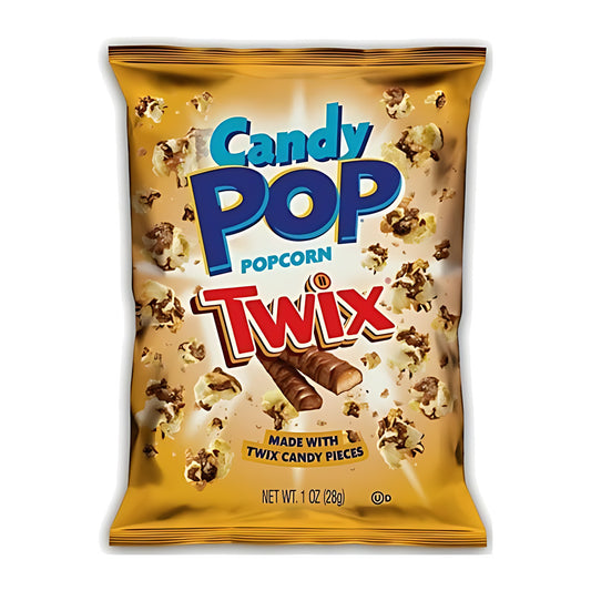 Candy Pop Twix Popcorn 1oz pack — full package