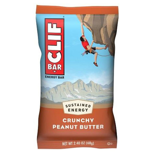 Clif Bar Crunchy Peanut Butter 2.4oz 12ct pack — full package