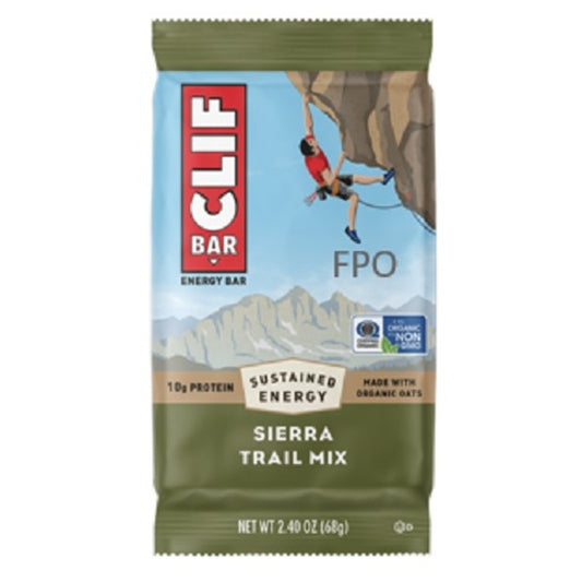 Clif Bar Sierra Trail Mix 2.4oz 12ct pack — full package