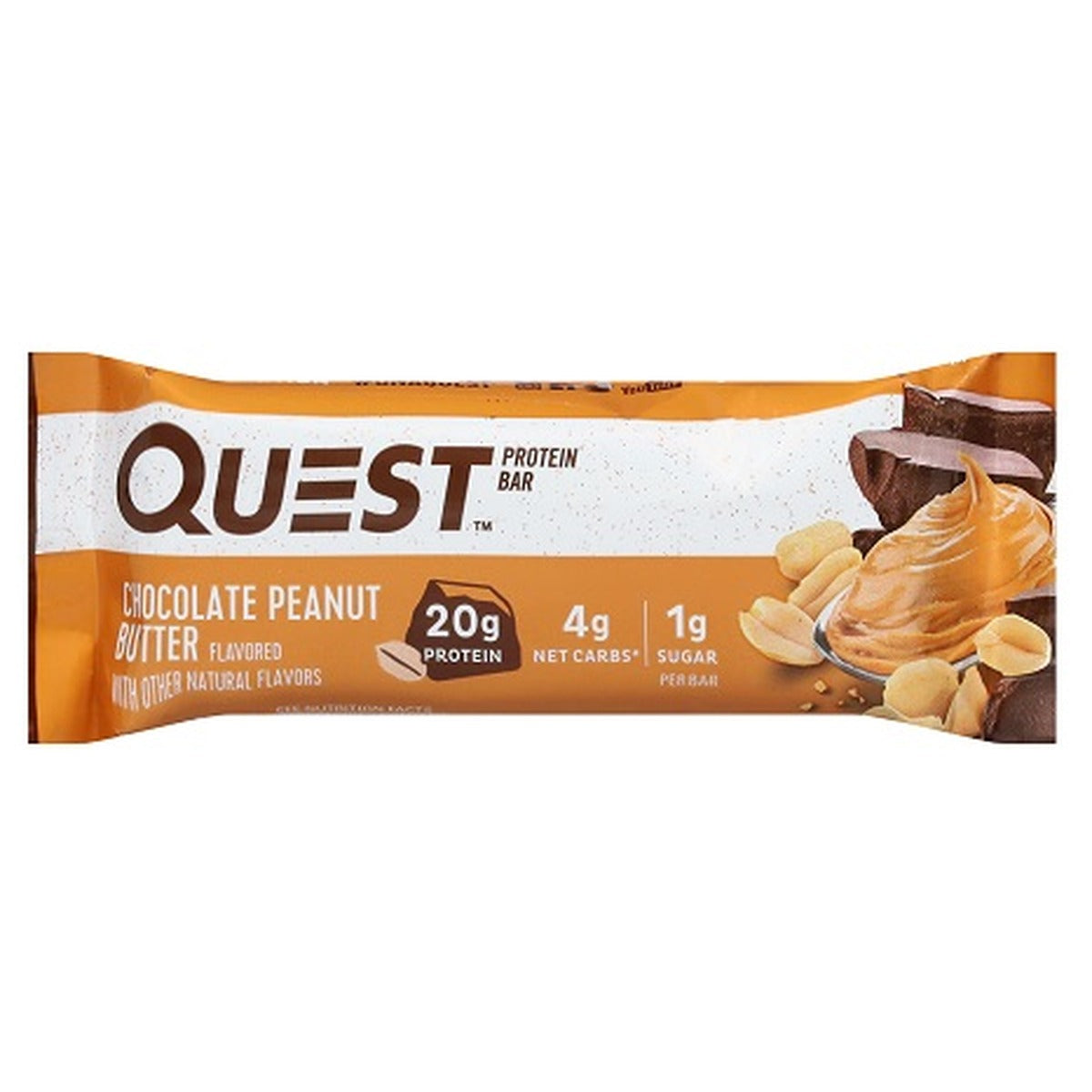 Quest Bar Original Chocolate Peanut Butter 2.12oz 12ct pack — full package