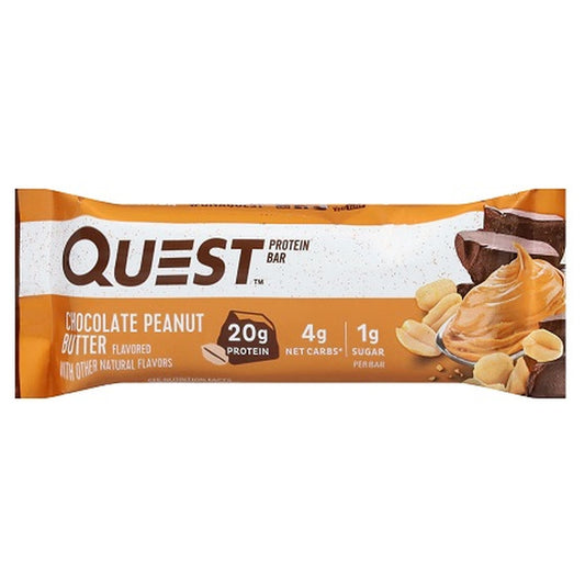 Quest Bar Original Chocolate Peanut Butter 2.12oz 12ct pack — full package