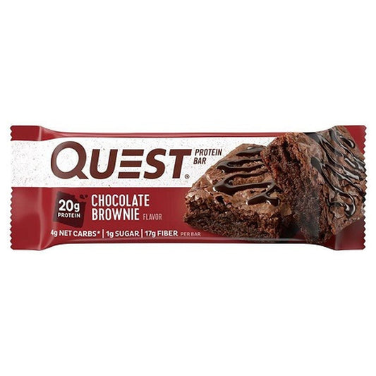 Quest Bar Original Chocolate Brownie 2.12oz 12ct pack — full package