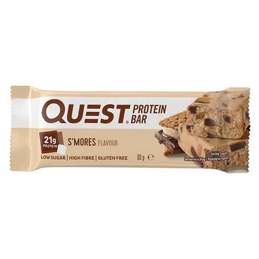 Quest Bar Original S'mores 2.12oz 12ct pack — full package