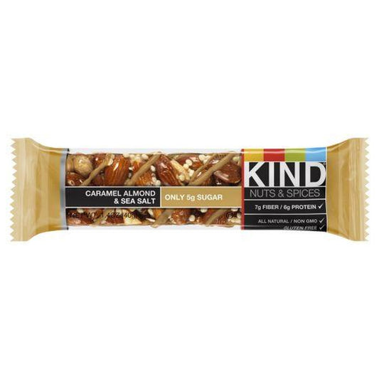 KIND Caramel Almond & Sea Salt 1.4oz 12ct pack — full package