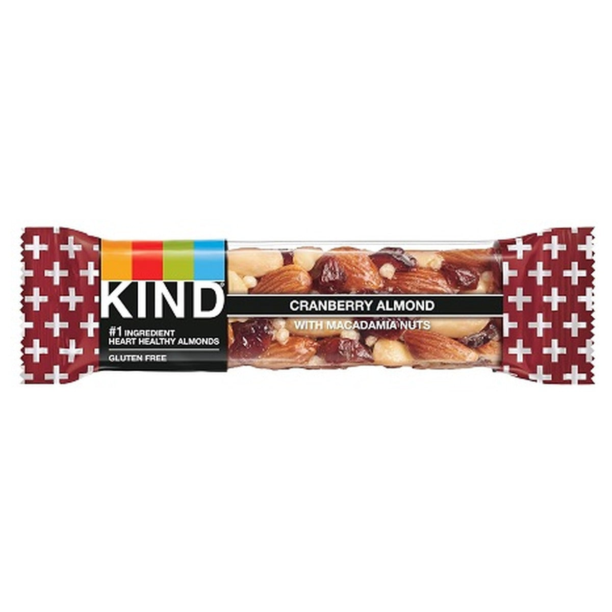 KIND Cranberry Almond + Antioxidants 1.4oz 12ct pack — full package