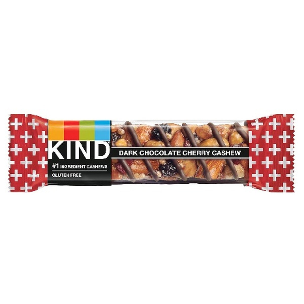 KIND Dark Chocolate Cherry Cashew + Antioxidants 1.4oz 12ct pack — full package