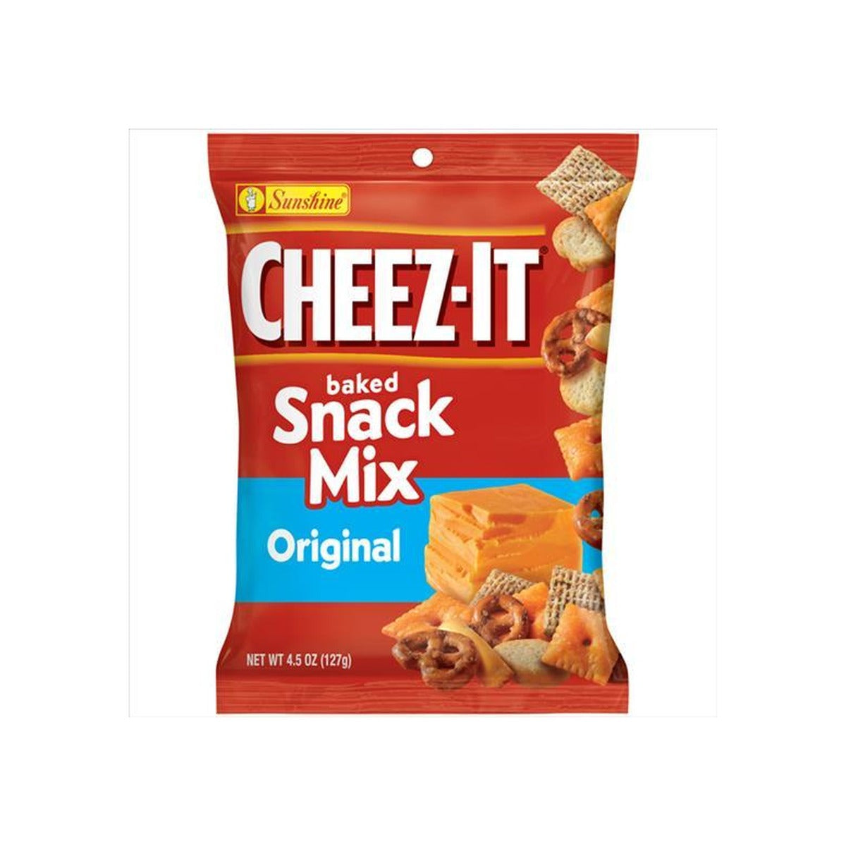 Cheez-It Snack Mix Original 4.5oz 6ct pack — full package
