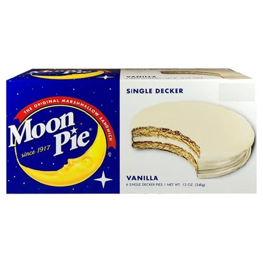 Moon Pie Single Vanilla Limited Edition 2oz pack — full package