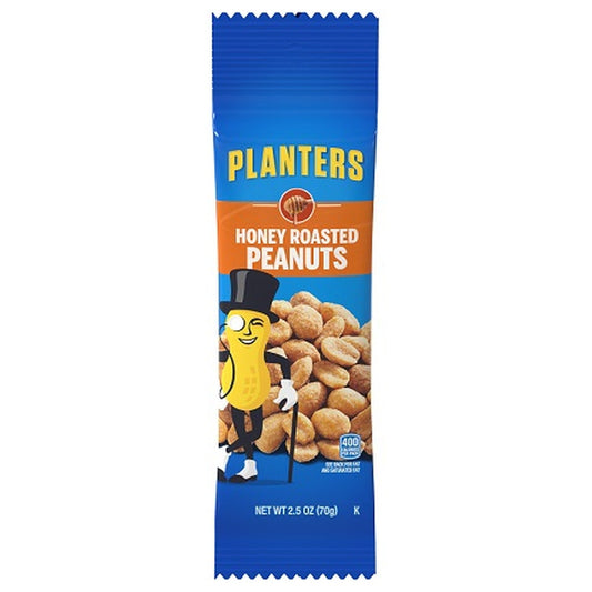 Planters Peanuts Honey Roasted 2.5oz 15ct pack — full package
