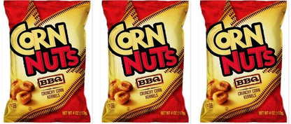 Corn Nuts BBQ 4oz 12ct 3-Pack — three single packs