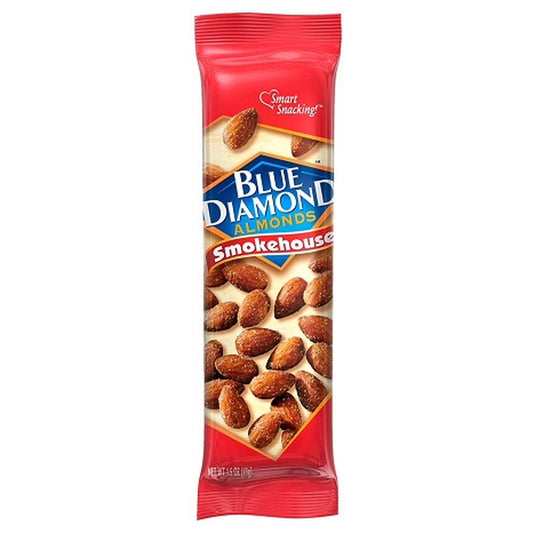 Blue Diamond Almonds Smokehouse Tube 1.5oz 12ct pack — full package