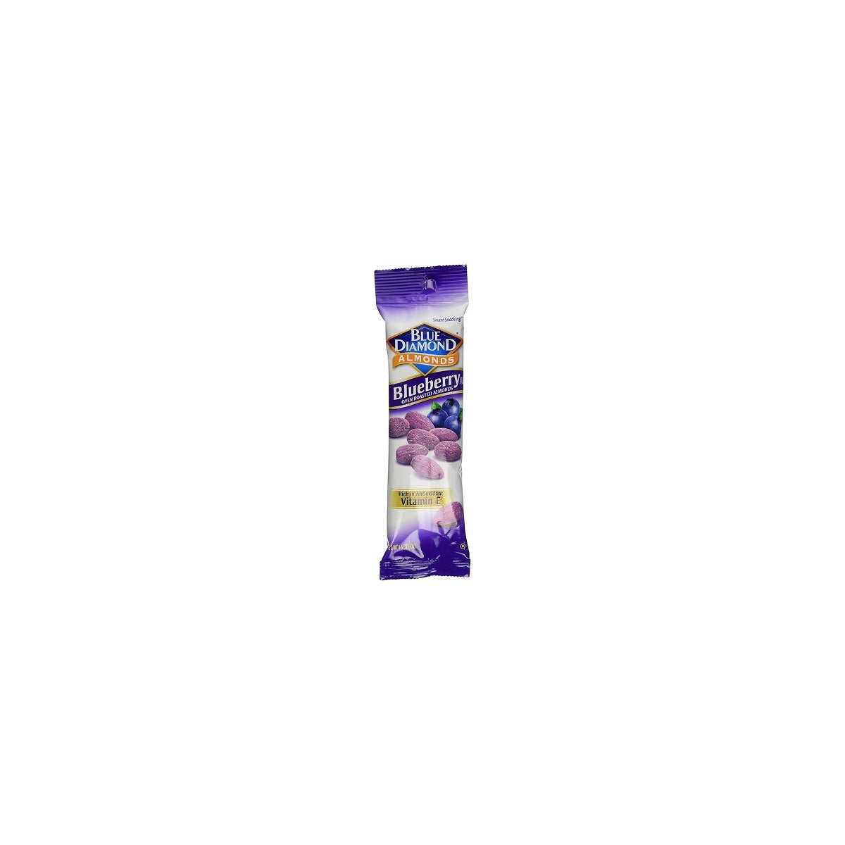 Blue Diamond Almonds Blueberry Tube 1.5oz pack — full package