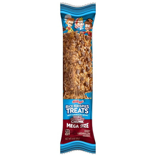 Rice Krispies Treats Mega Double Chocolate Chunk 2.2oz 12ct pack — full package