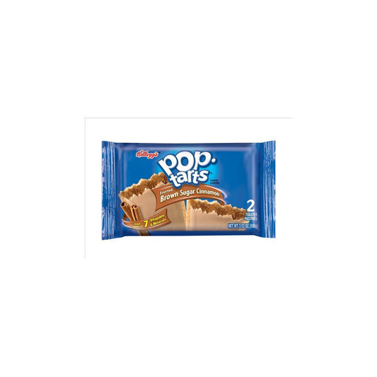 Pop-Tarts Frosted Brown Sugar Cinnamon 3.52oz pack — full package