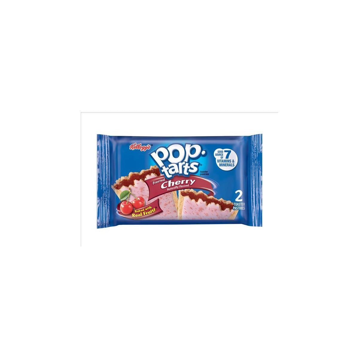 Pop-Tarts Frosted Cherry 3.67oz pack — full package