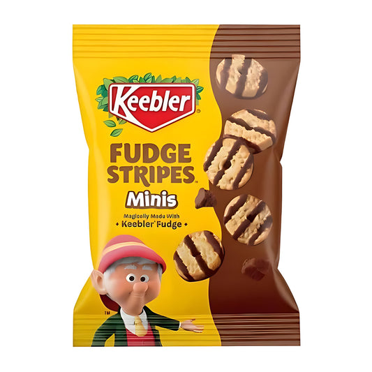 Keebler Fudge Stripes Minis 1oz pack — full package