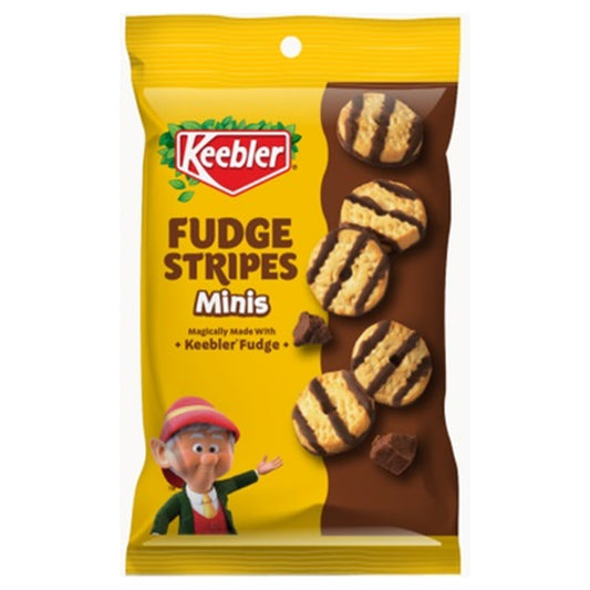 Keebler Fudge Stripes Minis 3oz pack — full package