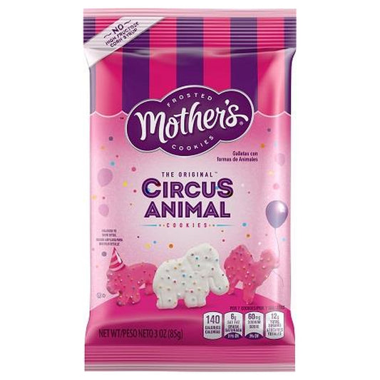 Mother's Circus Animal Cookies 3oz pack — full package