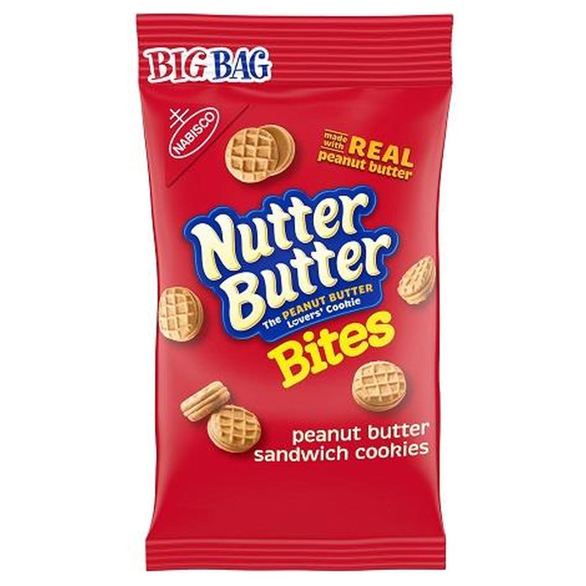 Nutter Butter Bites Big Bag 3oz pack — full package