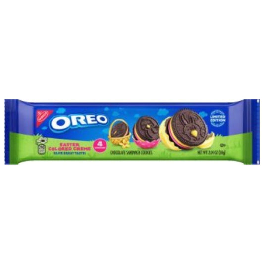 Oreo Limited Edition Easter Colored Creme King Size 2.04oz — Box of 12