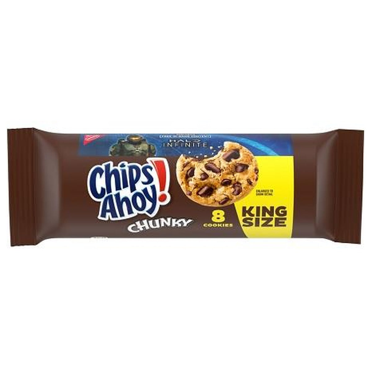 Chips Ahoy King Size Chunky Cookies 4.15oz pack — full package