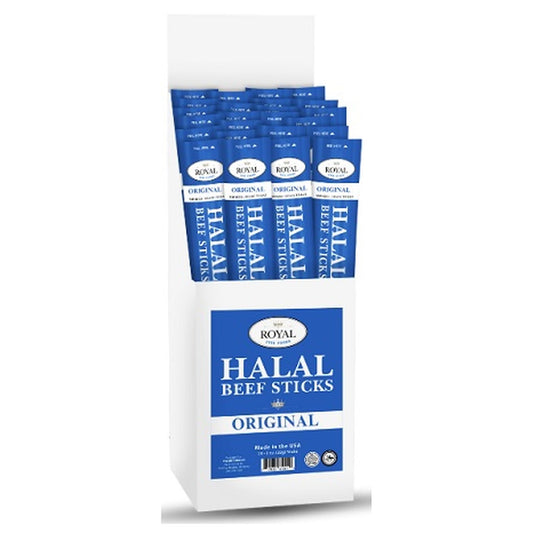 Royal Halal Original Beef Stick 1oz pack — full package