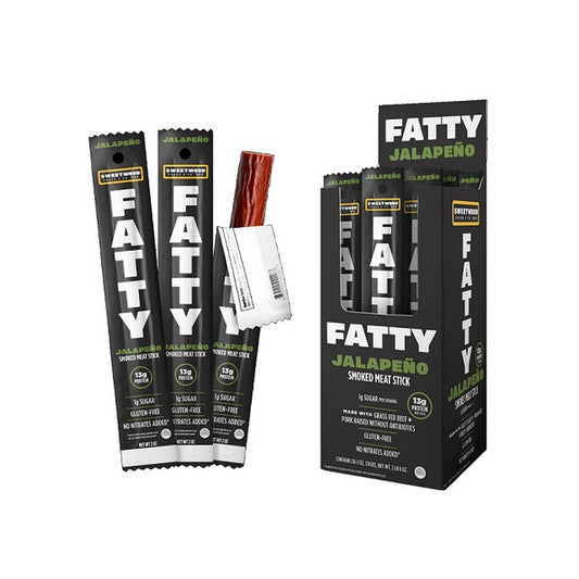 Fatty Meat Stick Jalapeno 2oz pack — full package