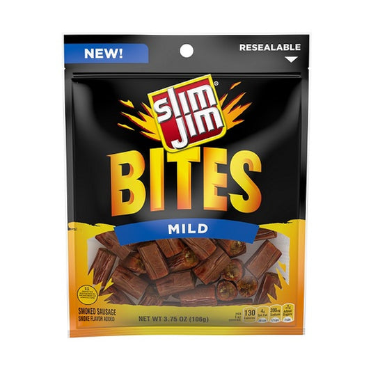 Slim Jim Bites Mild 3.75oz pack — full package