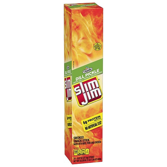 Slim Jim Giant Vlasic Dill Pickle .97oz pack — full package